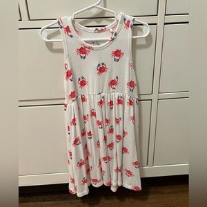 Angel Dear Crab Print Dress